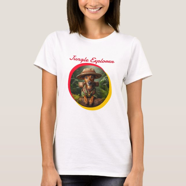 Dschungelforscher T-Shirt (Vorderseite)