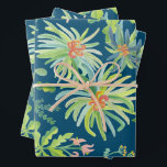 Dschungelgarten Aquarell Botanisch Blumig Geschenkpapier Set<br><div class="desc">Handgemaltes botanisches Muster. DANKE, DASS DU UNABHÄNGIGE KÜNSTLER UNTERSTÜTZT! Alle Kunstwerke und Designs sind von mir erstellt. Ich zeichne und male sehr gerne! Danke fürs Einkaufen bei mir und für die Unterstützung meiner Kreativität! :) Sieh in meinem Shop nach vielen weiteren Farben und Designs oder lass mich wissen, wenn du...</div>