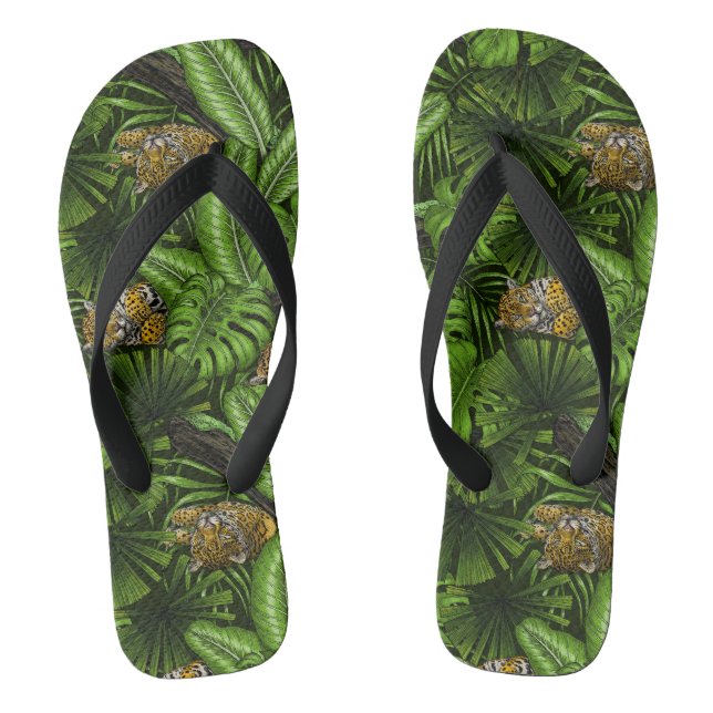 DschungelKätzchen Flip Flops (Fußbett)