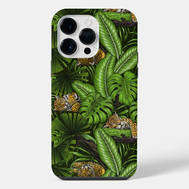 DschungelKätzchen iPhone 14 Pro Max Hülle (Rückseite)