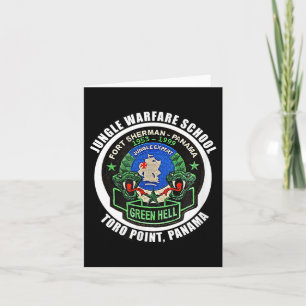 Dschungelkriegsschule Fort Sherman Toro Point Pana Karte
