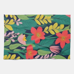 Dschungelmuster Geschirrtuch