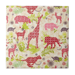 Dschungelparadies Fliese