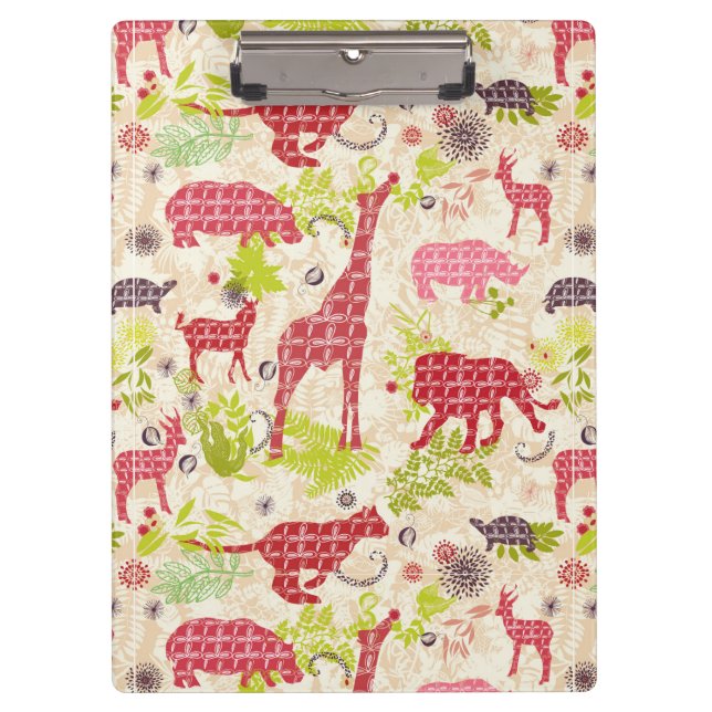 Dschungelparadies Klemmbrett (Vorderseite)