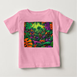 Dschungelszene Exotische Tiere T - Shirt