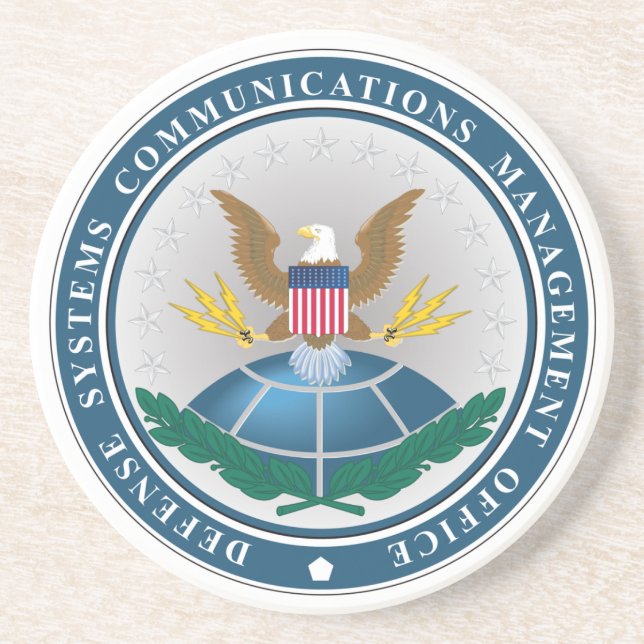 DSCMO Sandstein-Getränk-Untersetzer Untersetzer (Vorne)