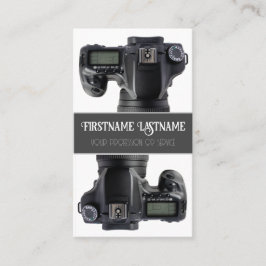 DSLR-Kameraobjektiv für Fotografen Videographen Visitenkarte