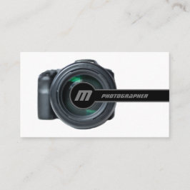 DSLR-Kameraobjektive für Fotografen, Videographen Visitenkarte