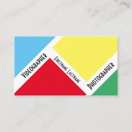 DSLR-Kameraobjektive für Fotografen, Videographen Visitenkarte