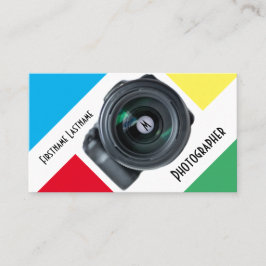 DSLR-Kameraobjektive für Fotografen, Videographen Visitenkarte