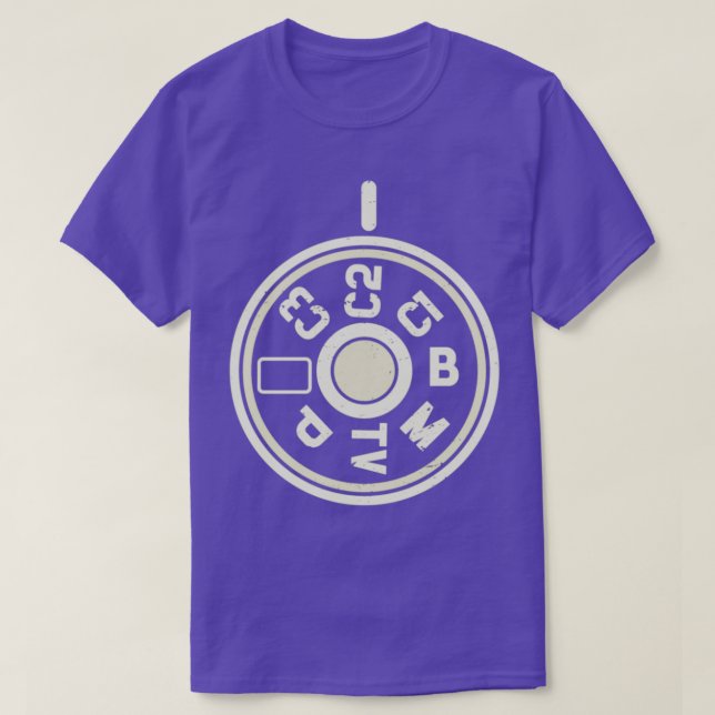 DSLR-Moduskamera für Fotografie T-Shirt (Design vorne)