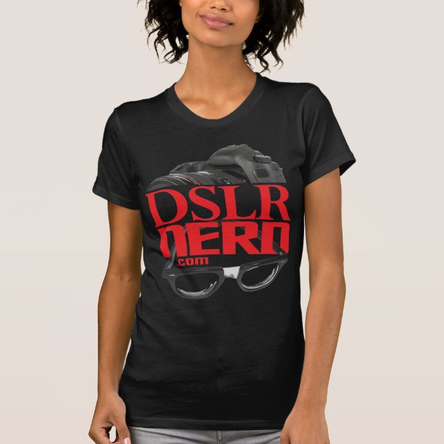 DSLR NERD T-Shirt (Vorderseite)