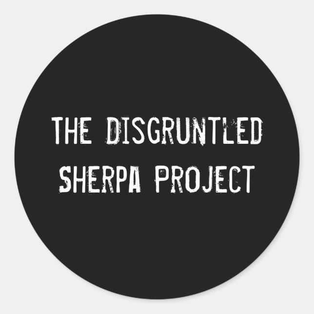 DSP-Schwarze Aufkleber (Vorderseite)