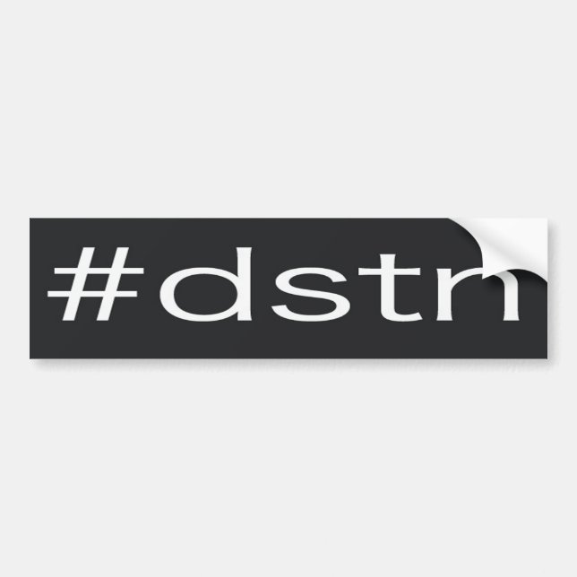 #dstn AUTOAUFKLEBER (Vorne)