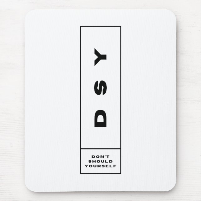 DSY LOGO EINS MOUSEPAD (Vorne)