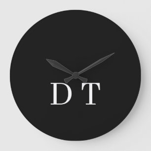 DT Initialen Feuerzeug – Die Premium-Geschenkausga Große Wanduhr