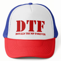 DTF Donald Trump für immer Hüte