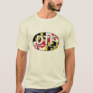 DTF im Stadtzentrum gelegenes Frederick Maryland T-Shirt