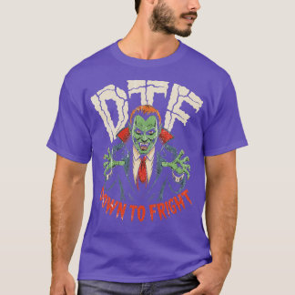 DTF nach unten T-Shirt