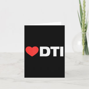 Dti Liebe - Wie Herz Ihr bester Favorit_ Dti Karte