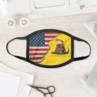 DTOM AMERIKANISCHER FLAGMASCH Mund-Nasen-Maske