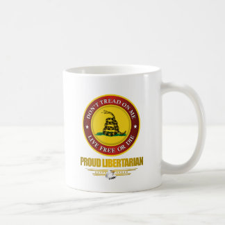 DTOM - Proud Libertarian Kaffeetasse