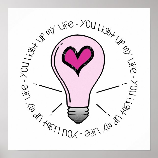 Du beleuchtest mein Leben Poster (Vorne)