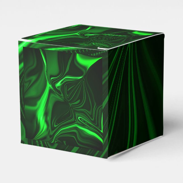 Du biegst and folds Green nickeled on dark Geschenkschachtel (Vorderseite)