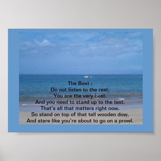 Du bist #1 poster (Vorne)