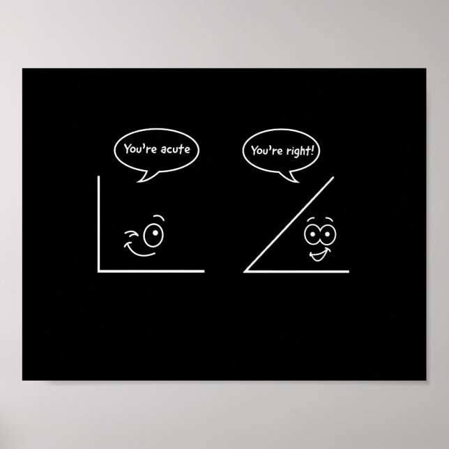 Du bist akut poster (Vorne)