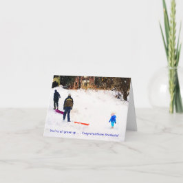 Du bist alle erwachsen Jungen, die Liebe Schnee Ab Karte