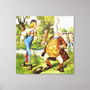 Du bist alt, Vater William - Alice im Wunderland Leinwanddruck