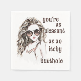 Du bist angenehm serviette