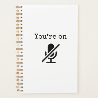 Du bist auf Mute Funny Planer