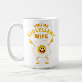 Du bist ausgezeichnet Ehefrau Jubiläum Niedliches  Kaffeetasse