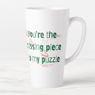 Du bist das fehlende Teil meines Puzzles Paarzitat Milchtasse