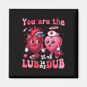 Du bist das Glück meines Dub Cvicu Nurse Valentine Magnet