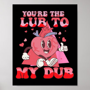 Du bist das Glück meines Dub Cvicu Nurse Valentine Poster