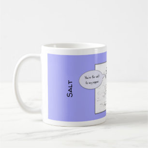 "Du bist das Salz zu meinem Pfeffer"-Tasse Kaffeetasse
