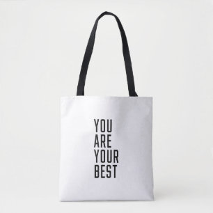 Du bist dein Bestes Tasche