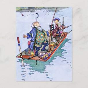 Du bist der alte Vater William aus Alice im Wunder Postkarte