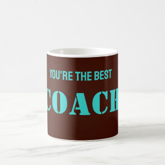 Du bist der beste Coach Kaffeetasse