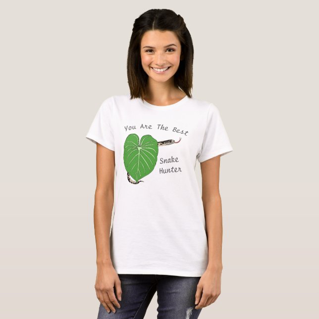 Du bist der beste TSnake-T - Shirt für eine Frau (Vorne ganz)