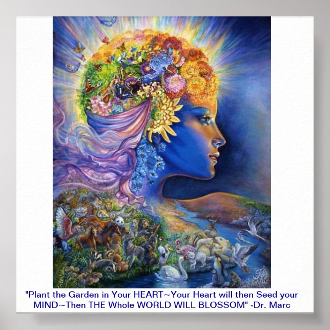 Du bist der Gärtner Poster (Vorne)