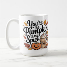 Du bist der Kürbis zu meinem Gewürz süße Zitat  Kaffeetasse