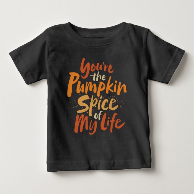 Du bist der Kürbisspass meines Lebens - Erntedank Baby T-shirt (Vorderseite)