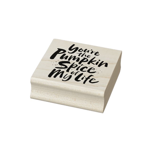 Du bist der Kürbisspass meines Lebens - Erntedank Gummistempel (Stempel)