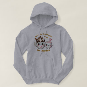Du bist der Marshmallow zu meinem Herzen - Niedlic Hoodie