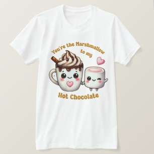 Du bist der Marshmallow zu meinem Herzen - Niedlic T-Shirt