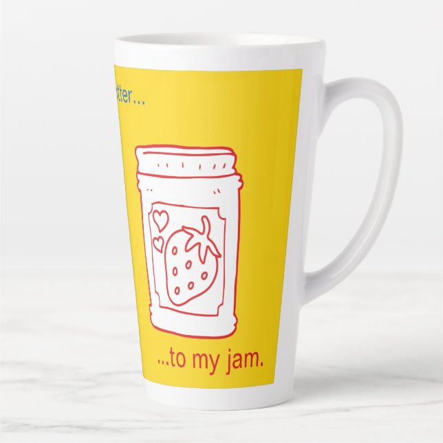 Du bist der SunFun Butter für meinen Stau. Milchtasse (Rechts)